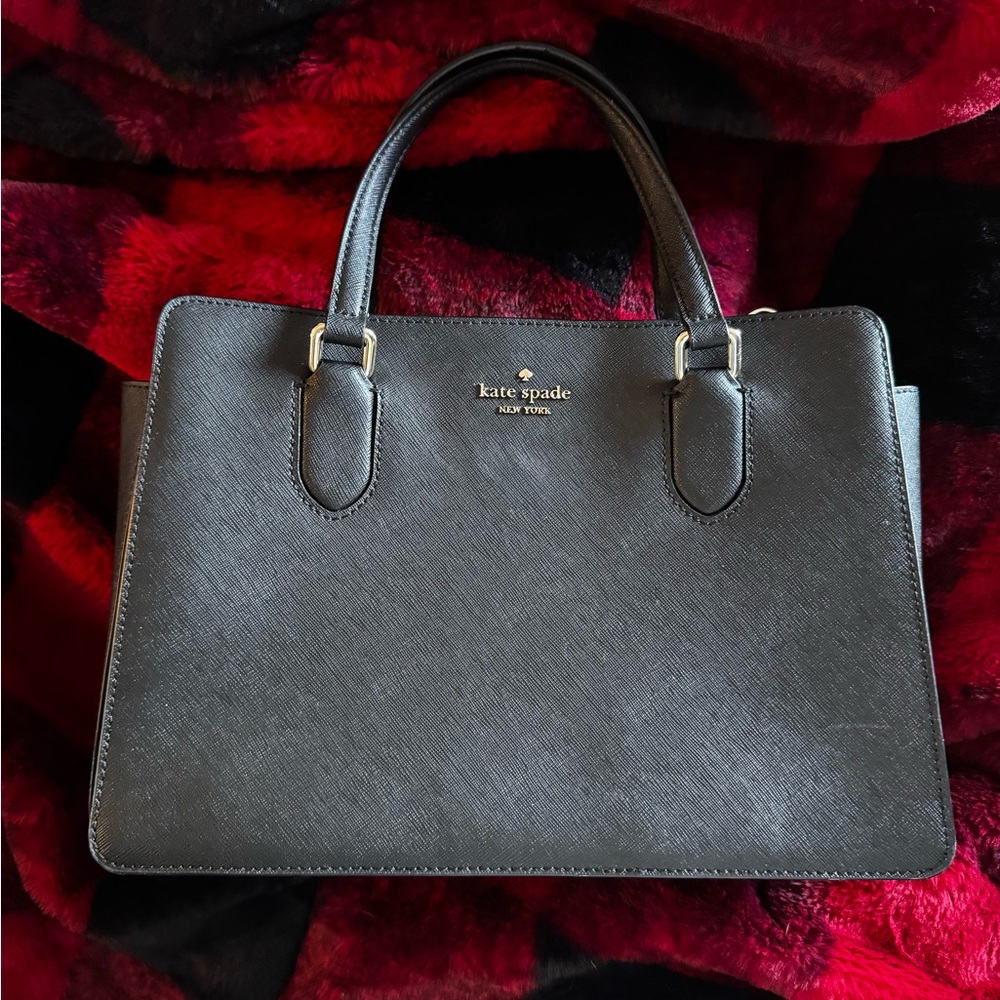Kate Spade Charcoal Satchel Bag
